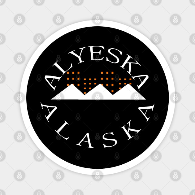ALASKA ALYESKA SOUVENIR Magnet by nabilhaj